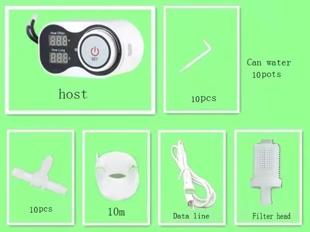 2021 New Smart Drip System Automatic Timer Watering Device Garden Water Pump Controller for Potted Plant Flower
