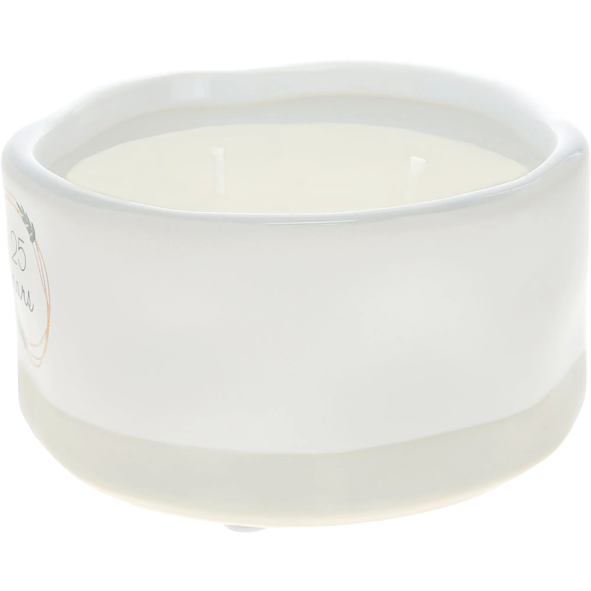 25 Years 8 oz - 100% Soy Wax Reveal Candle Scent: Tranquility