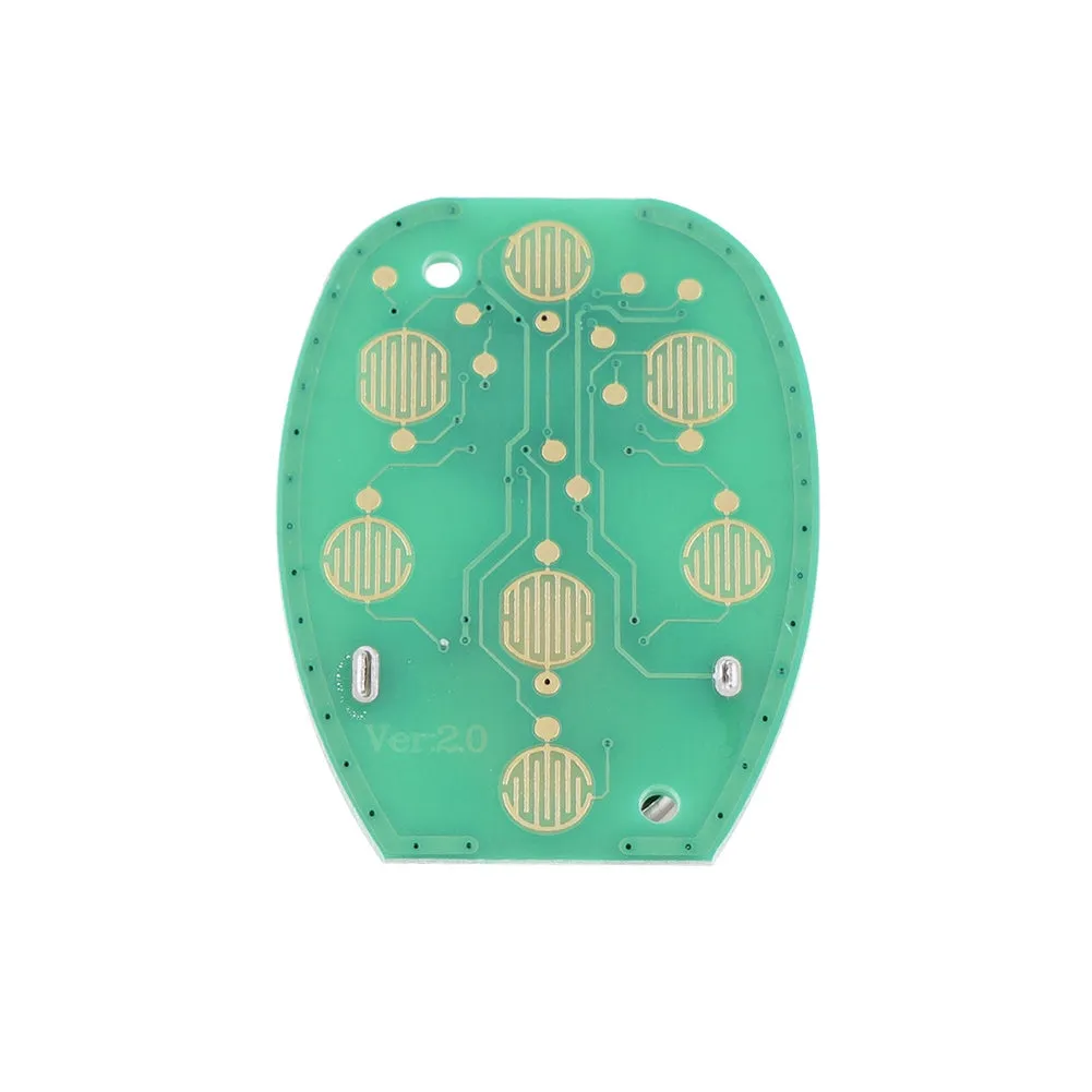 2pcs Car Remote Control Key Fob Replacement Right Slot With 46