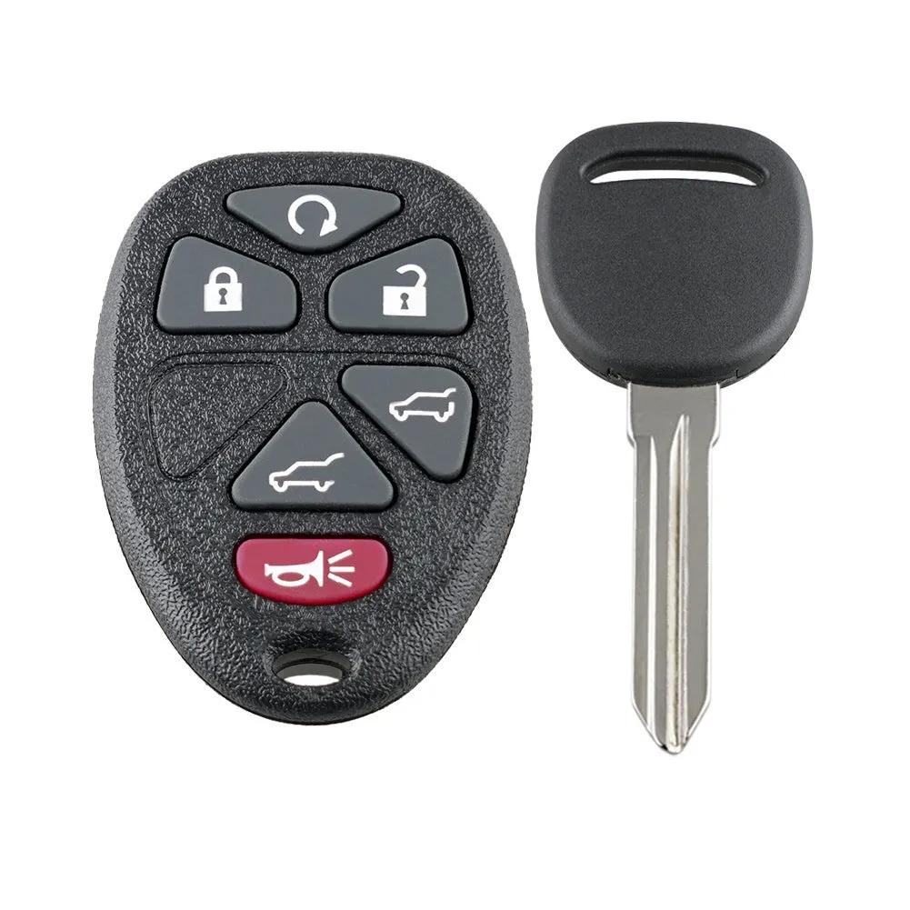 2pcs Car Remote Control Key Fob Replacement Right Slot With 46