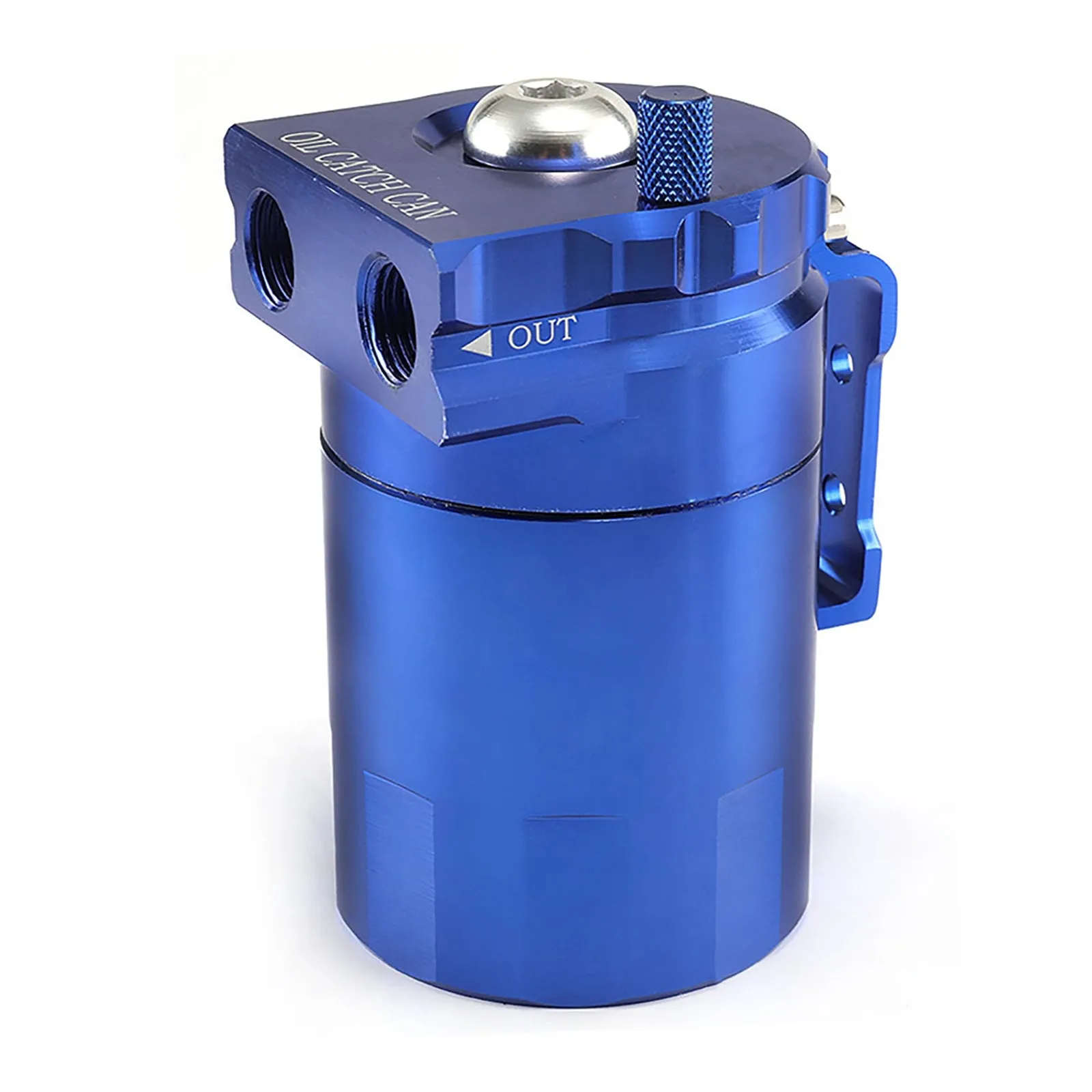 300ML Oil Catch Can Kit Universal Aluminum Oil Separator Catch
