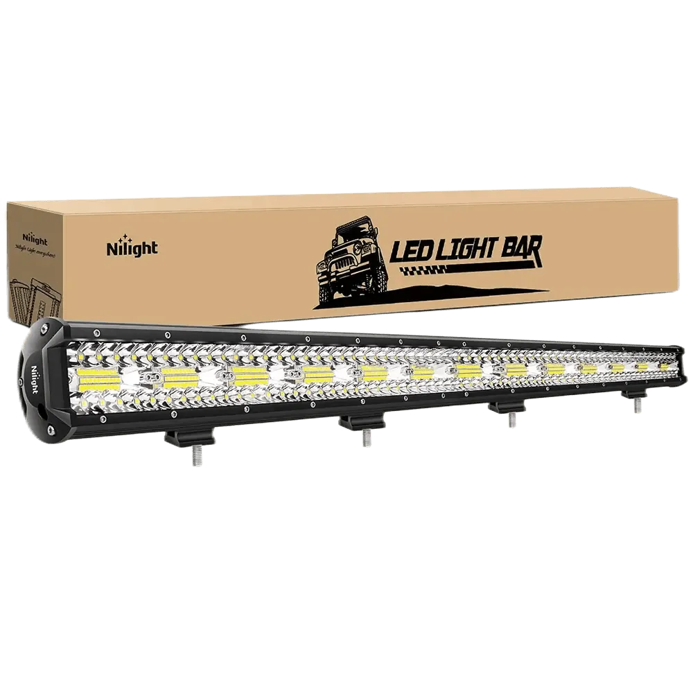 37 Inch 780W 78000LM Triple Row Spot Flood LED Light Bar