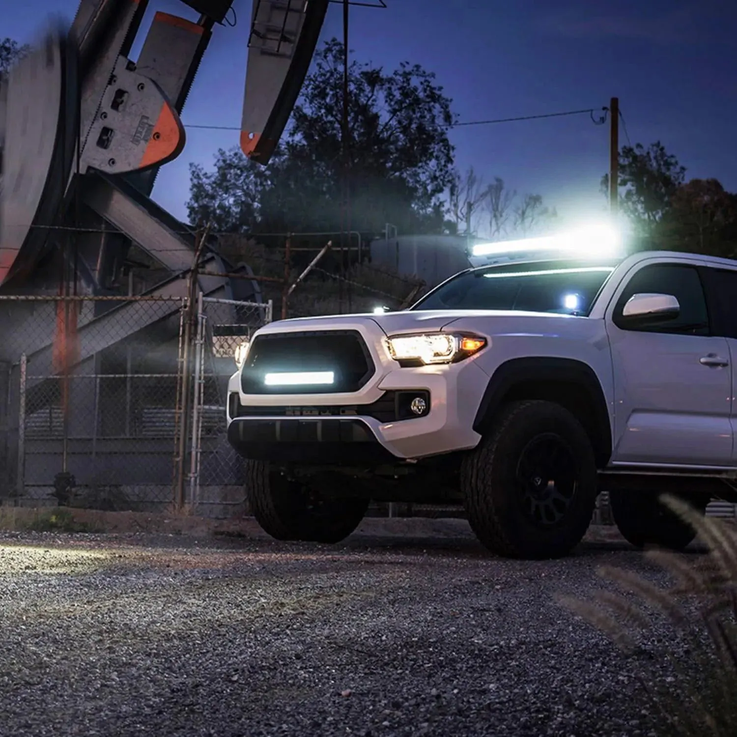 37 Inch 780W 78000LM Triple Row Spot Flood LED Light Bar