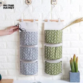 3X GRIDS WALL HANGING STORAGE ORGANIZER