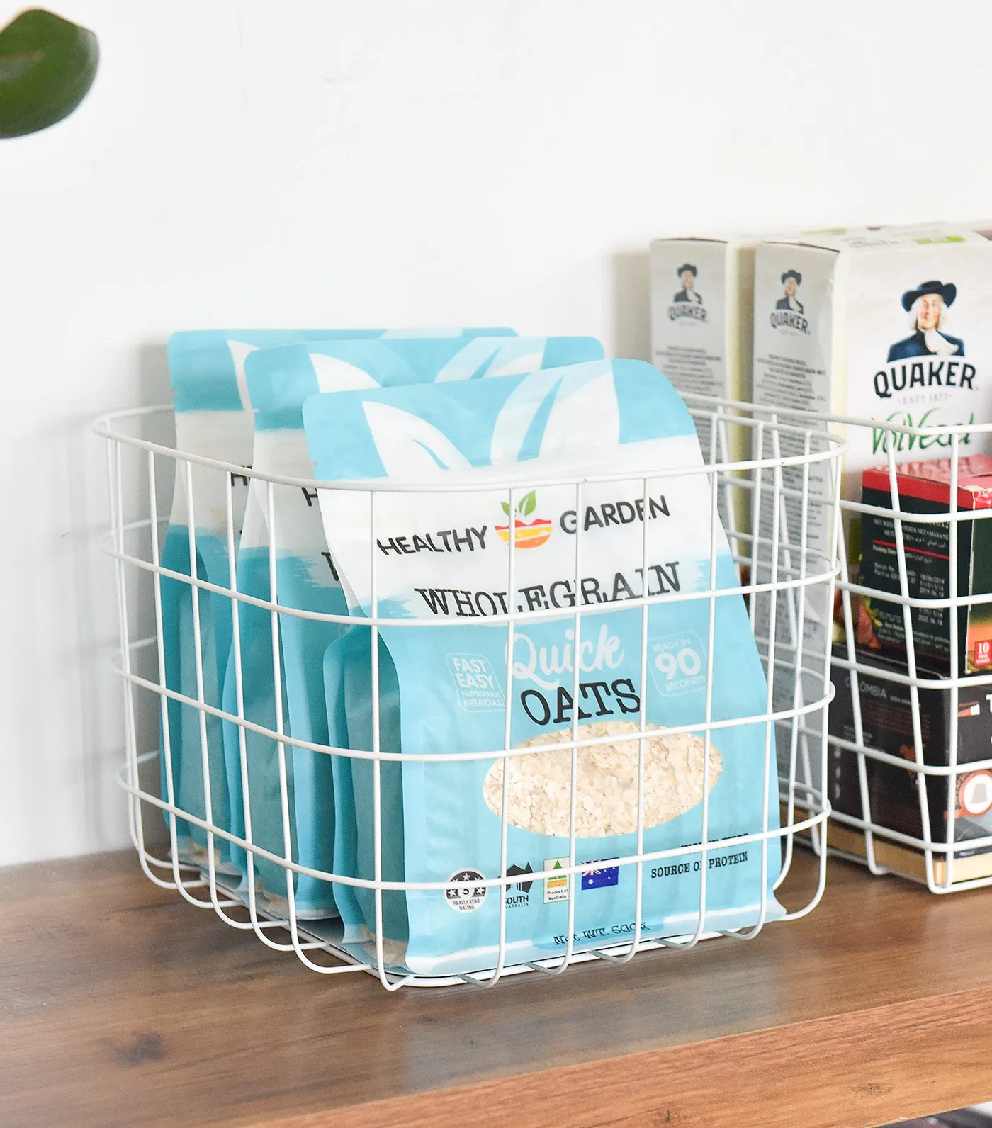 4.5L Wire Basket White