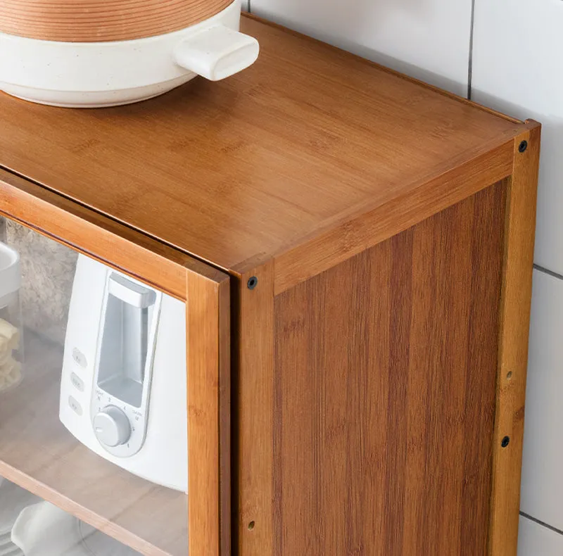 5 Tier Bamboo FreeStanding Multifunctional Cabinet Rack