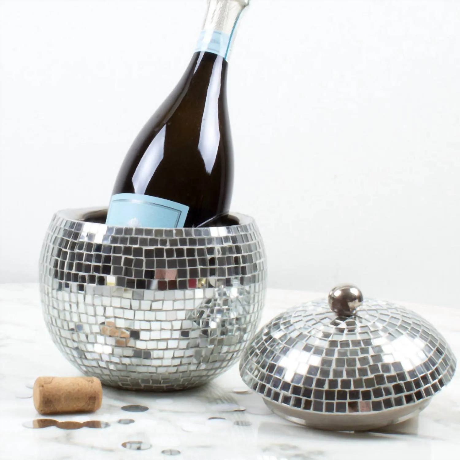 8 Oak Lane - Disco Ball Ice Bucket