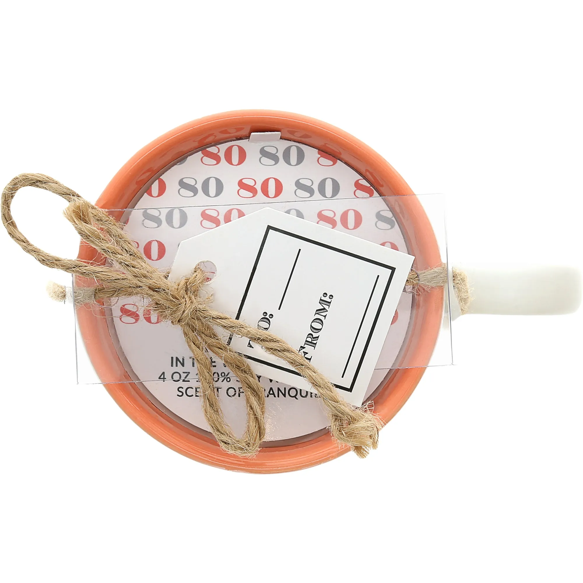 80 Stacking Mug and Candle Set 100% Soy Wax Scent: Tranquility