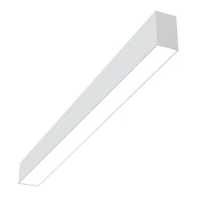 8FT Architectural Linear Downlight, 12000 Lumen Max, Wattage and CCT Selectable, 120-277V