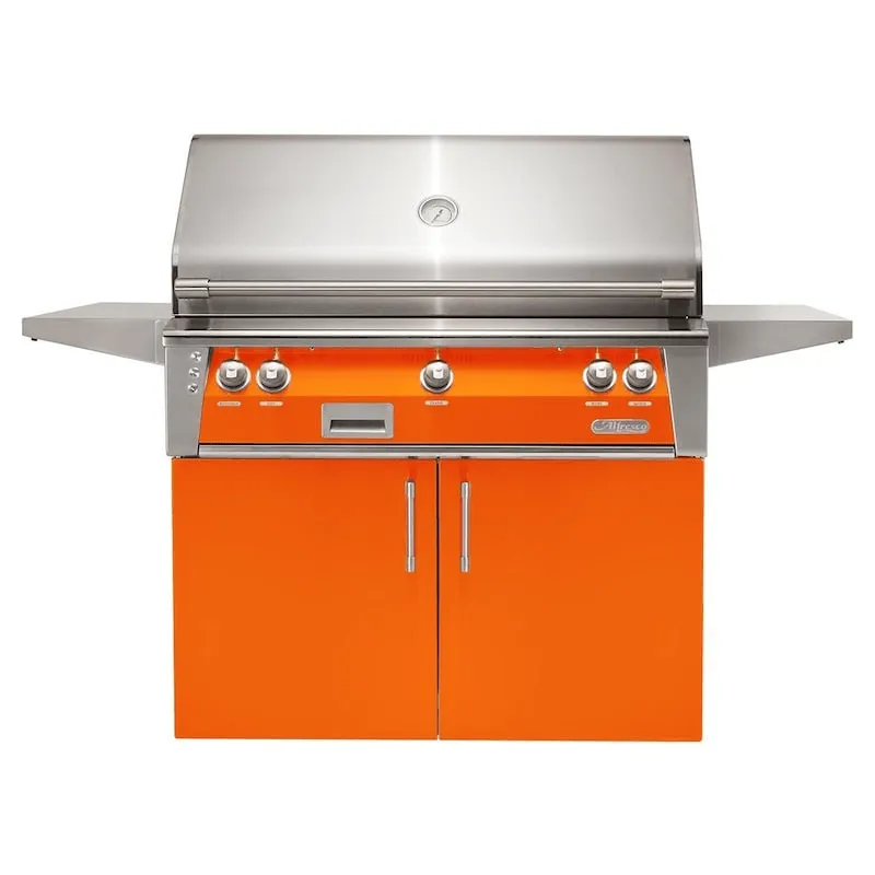 Alfresco ALXE 42-Inch Freestanding Gas Grill With Sear Zone And Rotisserie
