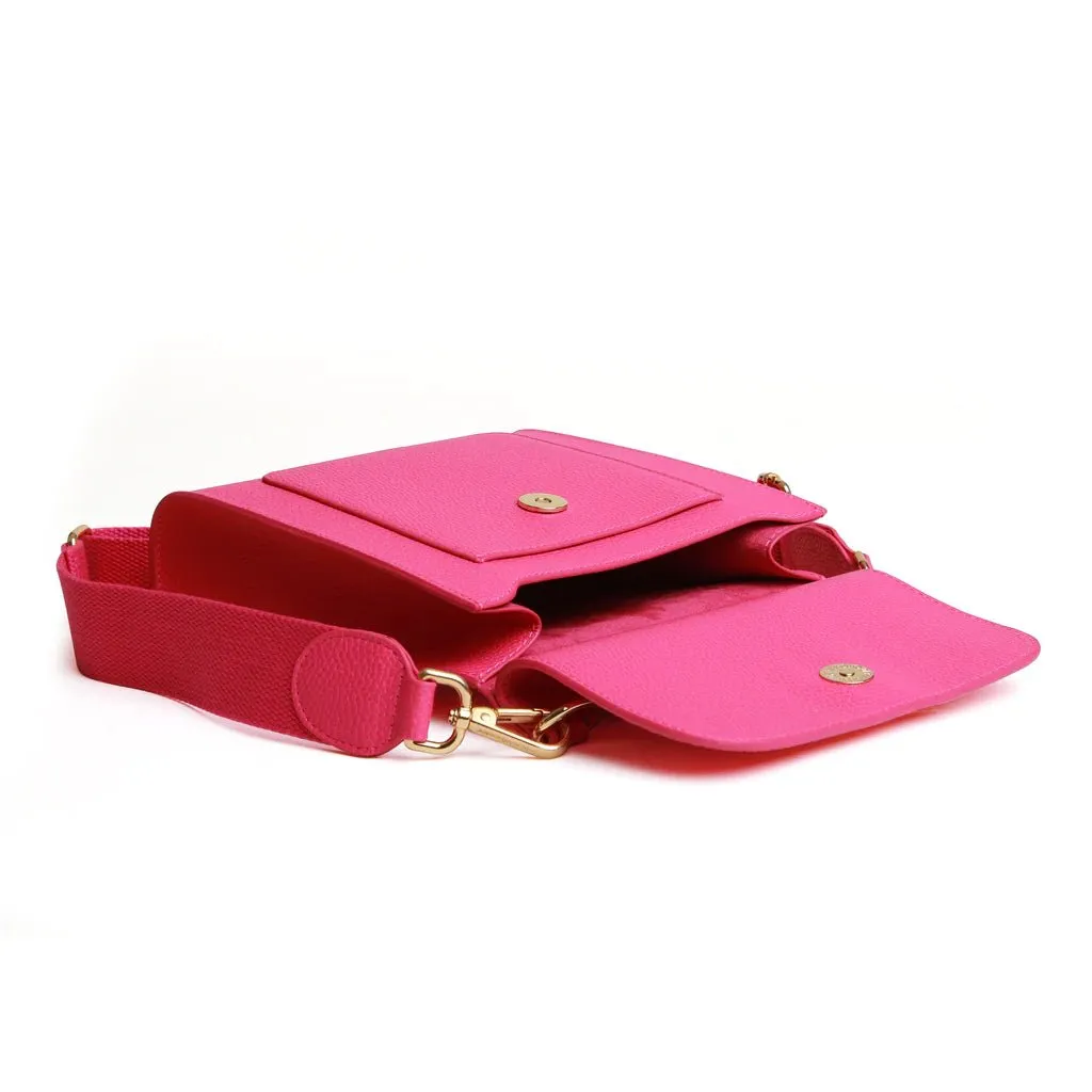 Alice Wheeler Hot Pink Bloomsbury Cross Body Bag