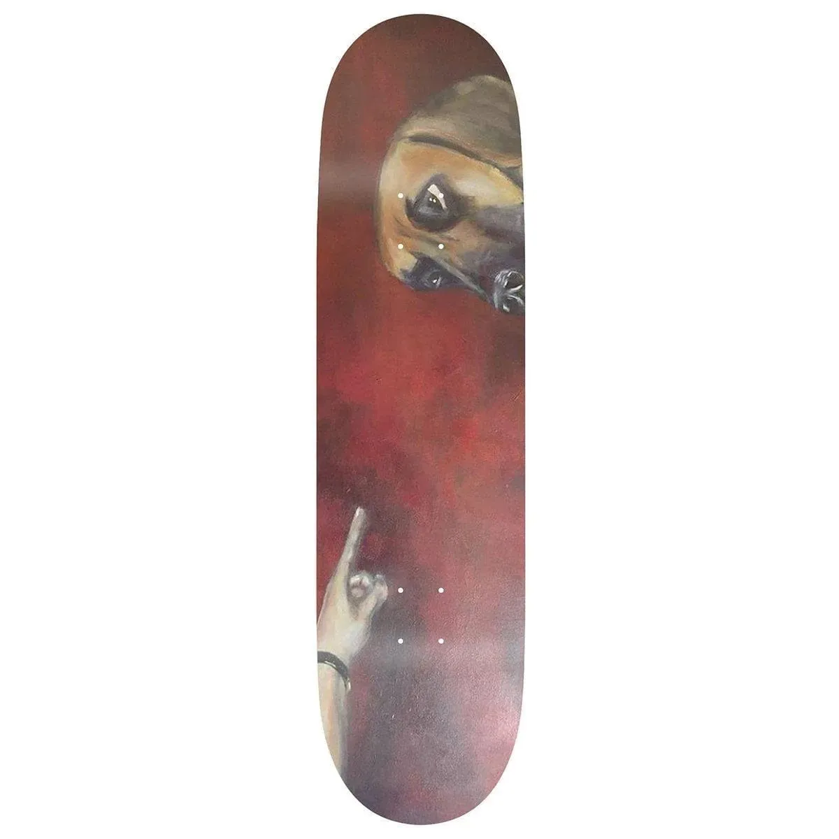 Alltimers 'Guilty Pup' Skateboard Deck 8"
