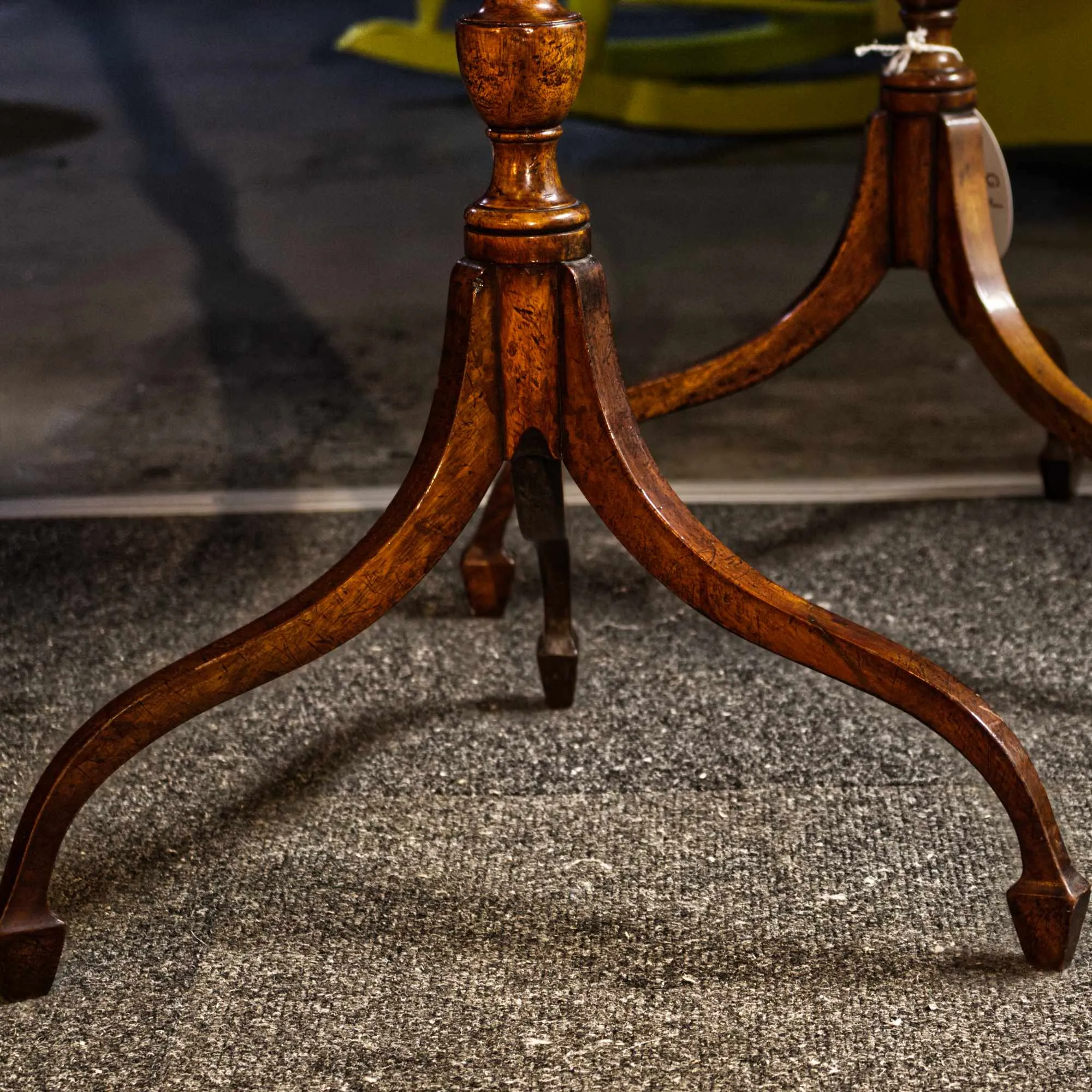 Antique Vintage Pair Edwardian Side Occasional Tables