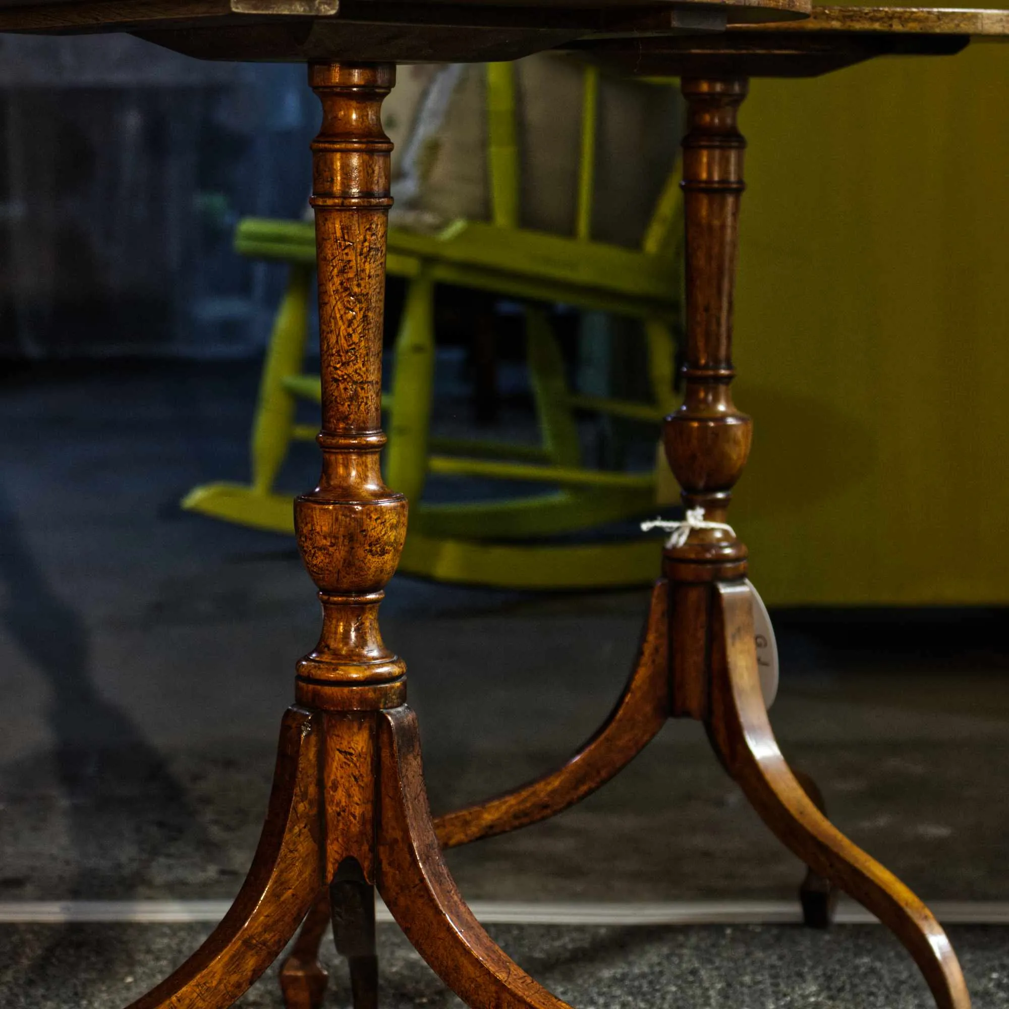 Antique Vintage Pair Edwardian Side Occasional Tables