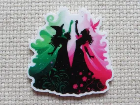 Are You a Good Witch or a Bad Witch Needle Minder, Cover Minder, Magnet