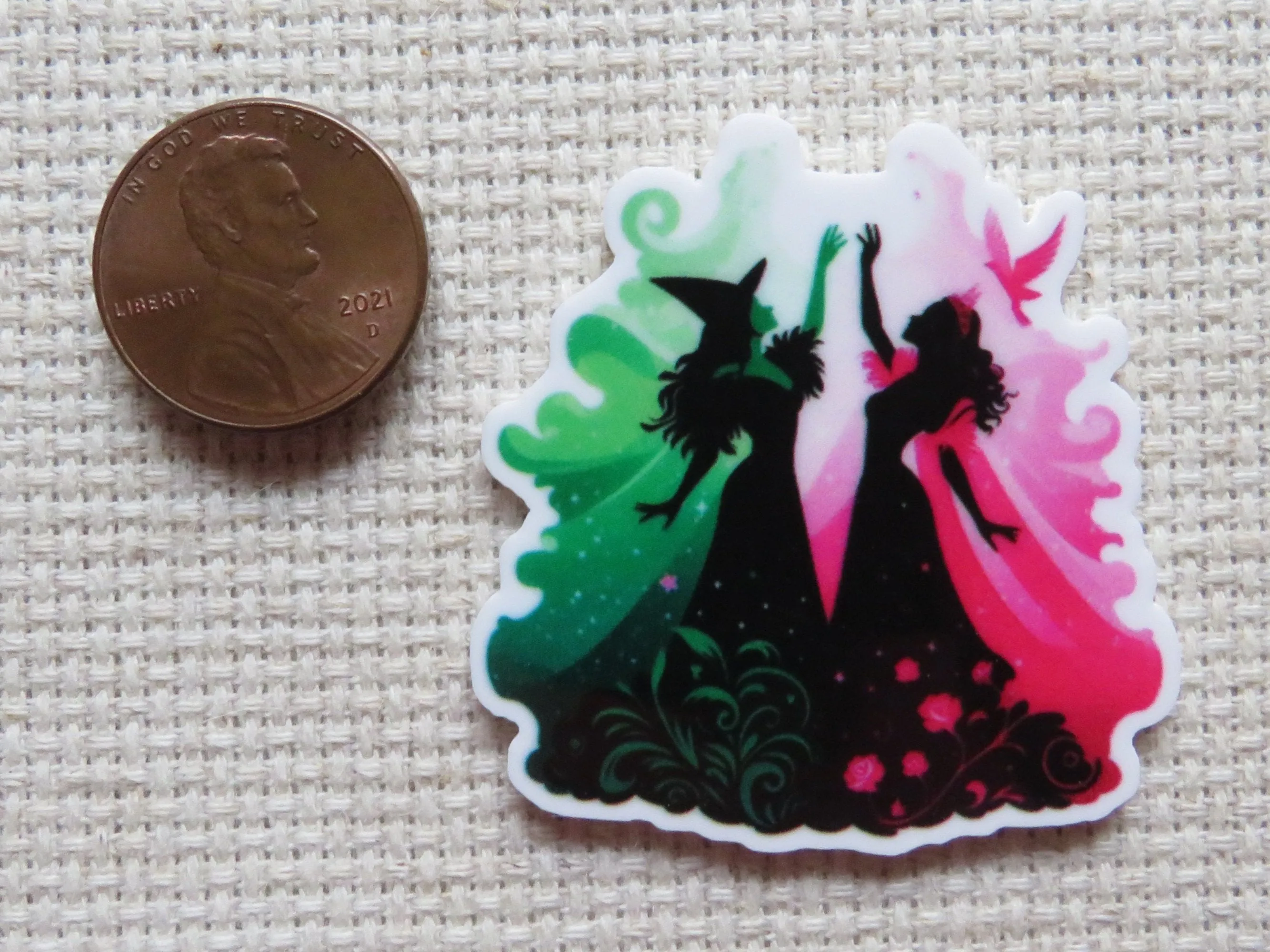 Are You a Good Witch or a Bad Witch Needle Minder, Cover Minder, Magnet