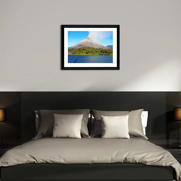 Arenal Volcano In Costa Rica Canvas Wall Art