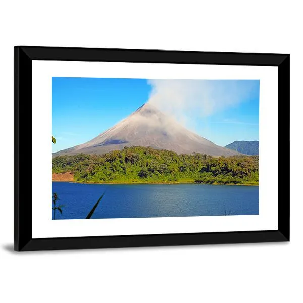Arenal Volcano In Costa Rica Canvas Wall Art