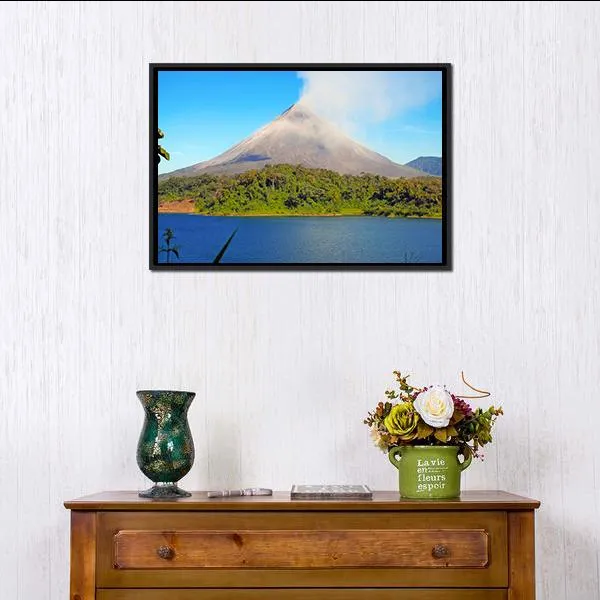 Arenal Volcano In Costa Rica Canvas Wall Art