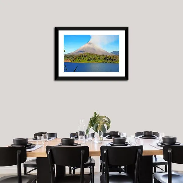 Arenal Volcano In Costa Rica Canvas Wall Art