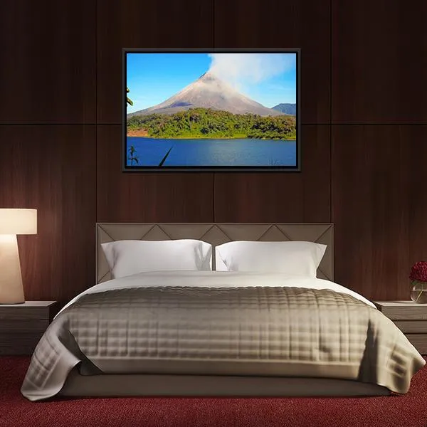 Arenal Volcano In Costa Rica Canvas Wall Art