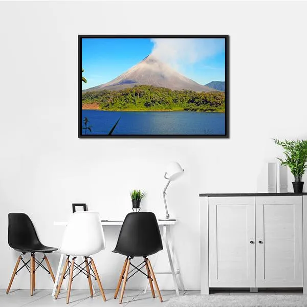 Arenal Volcano In Costa Rica Canvas Wall Art