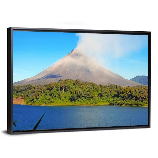 Arenal Volcano In Costa Rica Canvas Wall Art