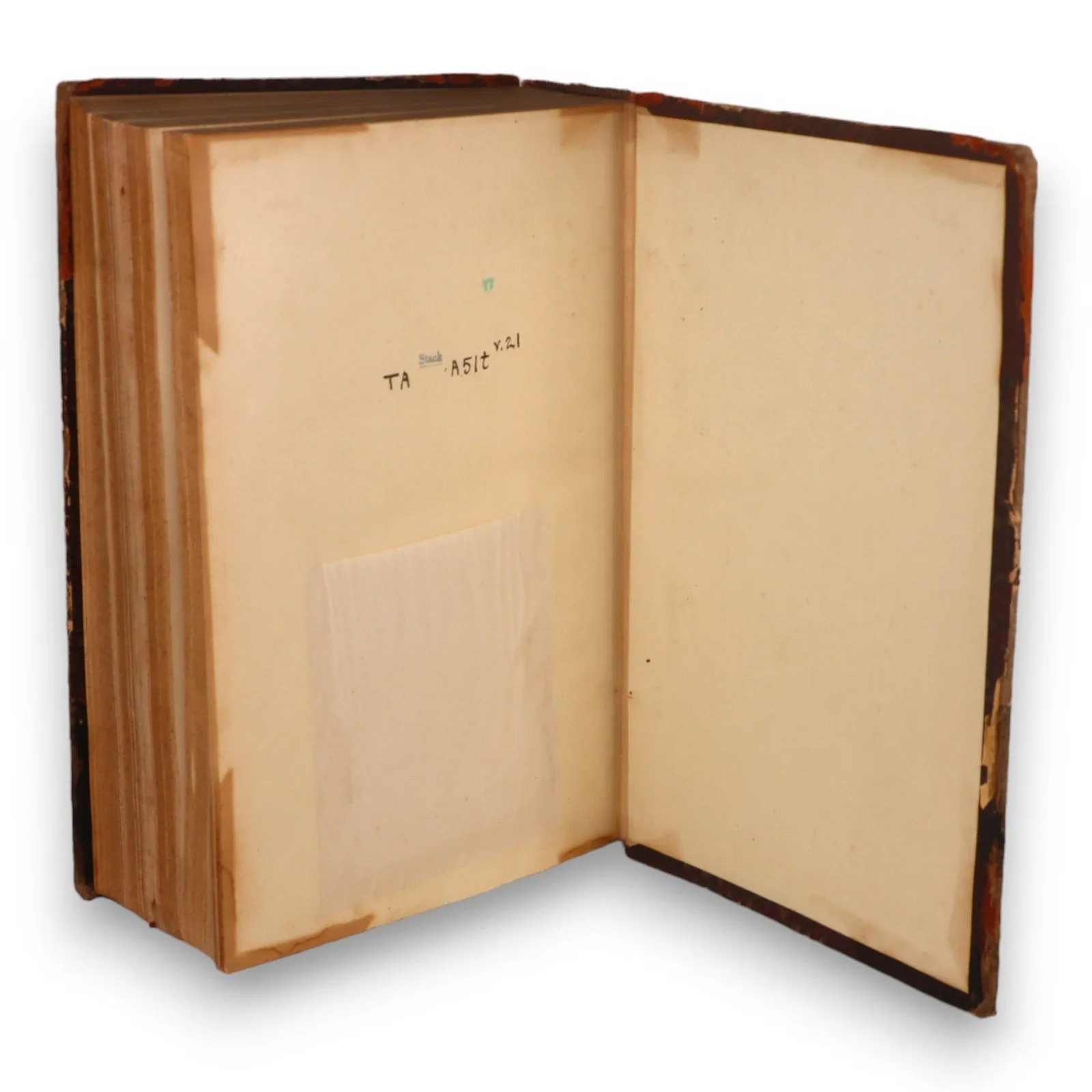 ASME American Society Mechanical Engineers Transactions 1900 Vol XXI 21 Leather