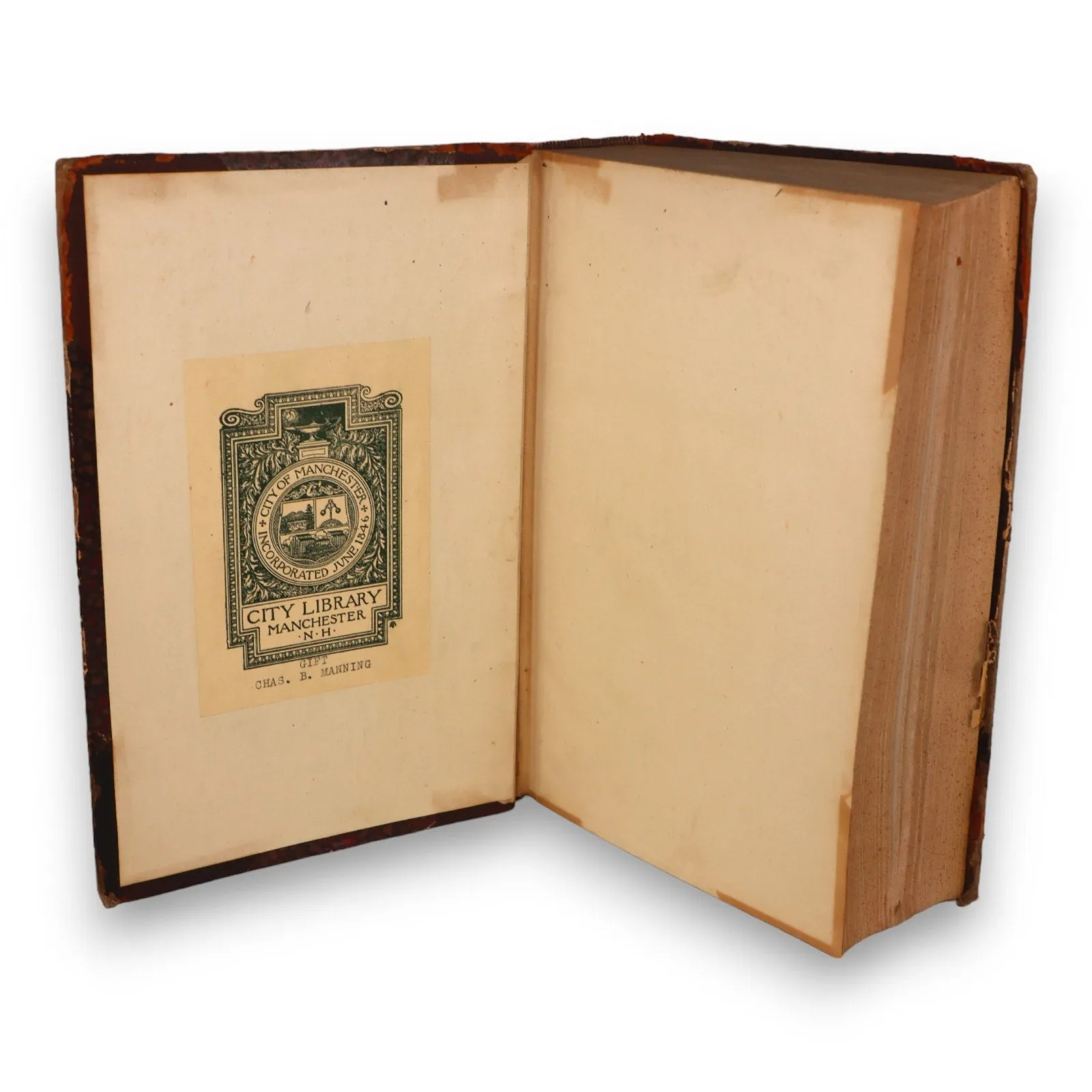 ASME American Society Mechanical Engineers Transactions 1900 Vol XXI 21 Leather