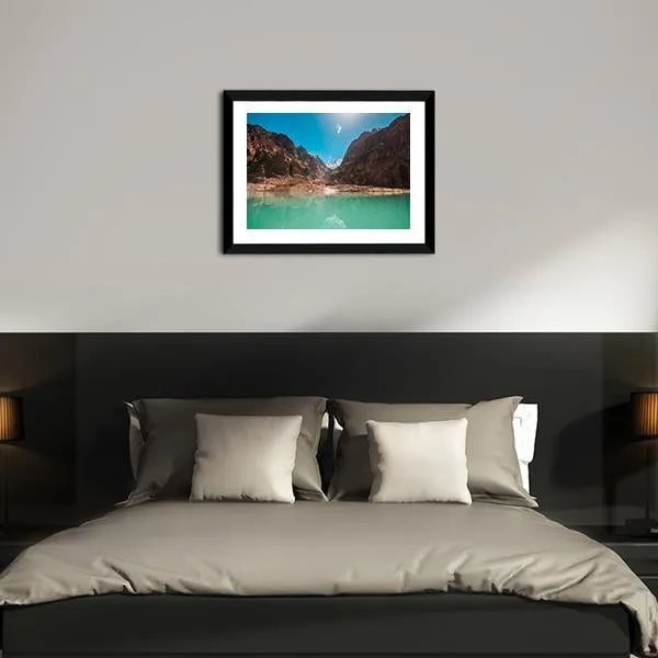 Attabad Lake  Pakistan Canvas Wall Art