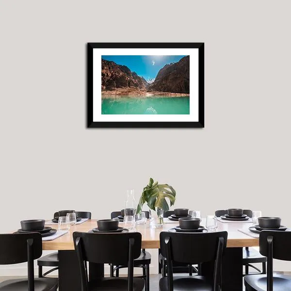 Attabad Lake  Pakistan Canvas Wall Art