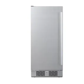Avallon AFR152SSLH 15" Wide 3.3 Cu. Ft. Compact Refrigerator in Stainless Steel