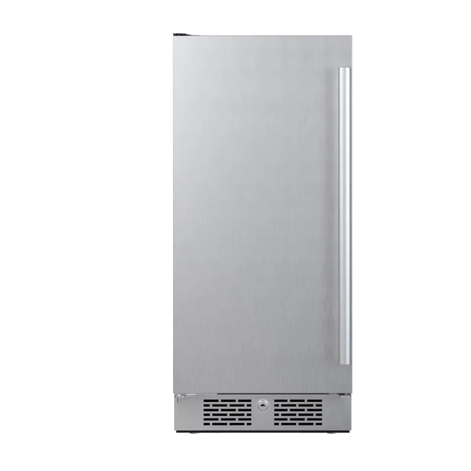 Avallon AFR152SSLH 15" Wide 3.3 Cu. Ft. Compact Refrigerator in Stainless Steel
