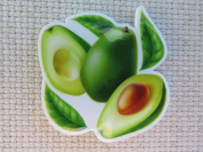 Avocado Needle Minder, Cover Minder, Magnet