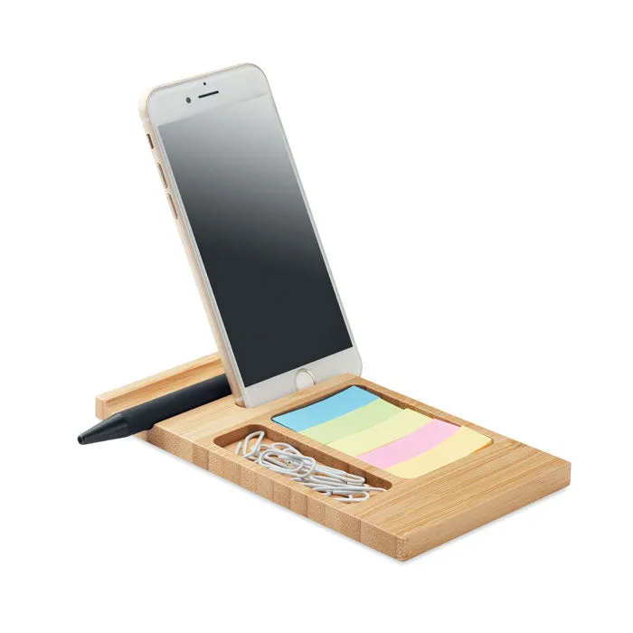 Bamboo Desk Phone Stand | TREVIS - MO6451