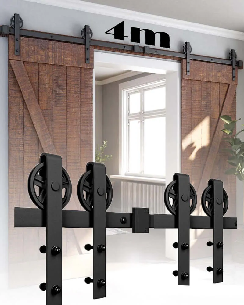 Barn Door Hardware 4M Double Door