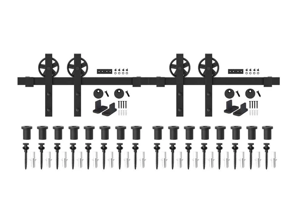 Barn Door Hardware 4M Double Door