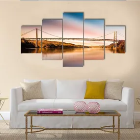 Bear Mountain Bridge Canvas Wall Art