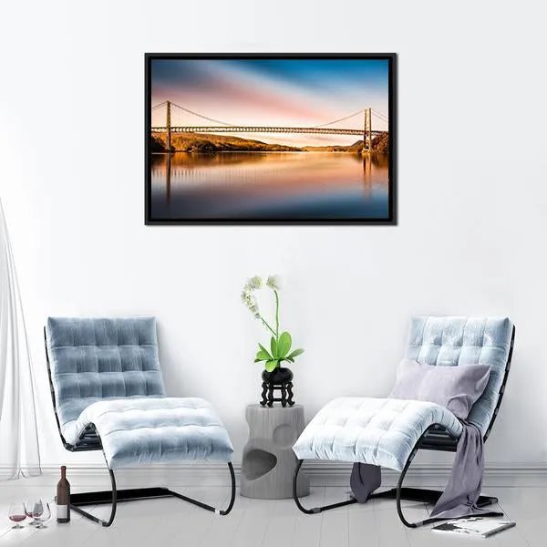 Bear Mountain Bridge Canvas Wall Art