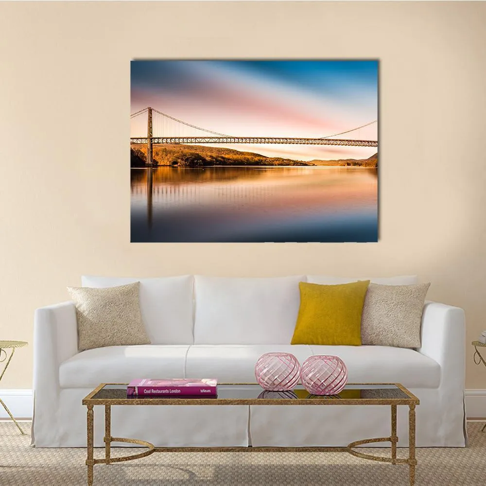 Bear Mountain Bridge Canvas Wall Art