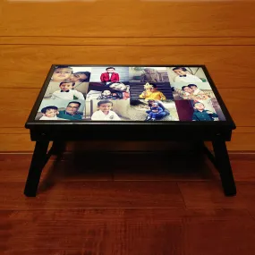 Bed table <br> Personalised with 12 Photos