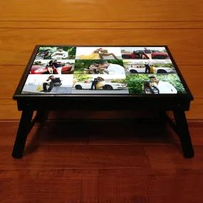 Bed table <br> Personalised with 9 Photos