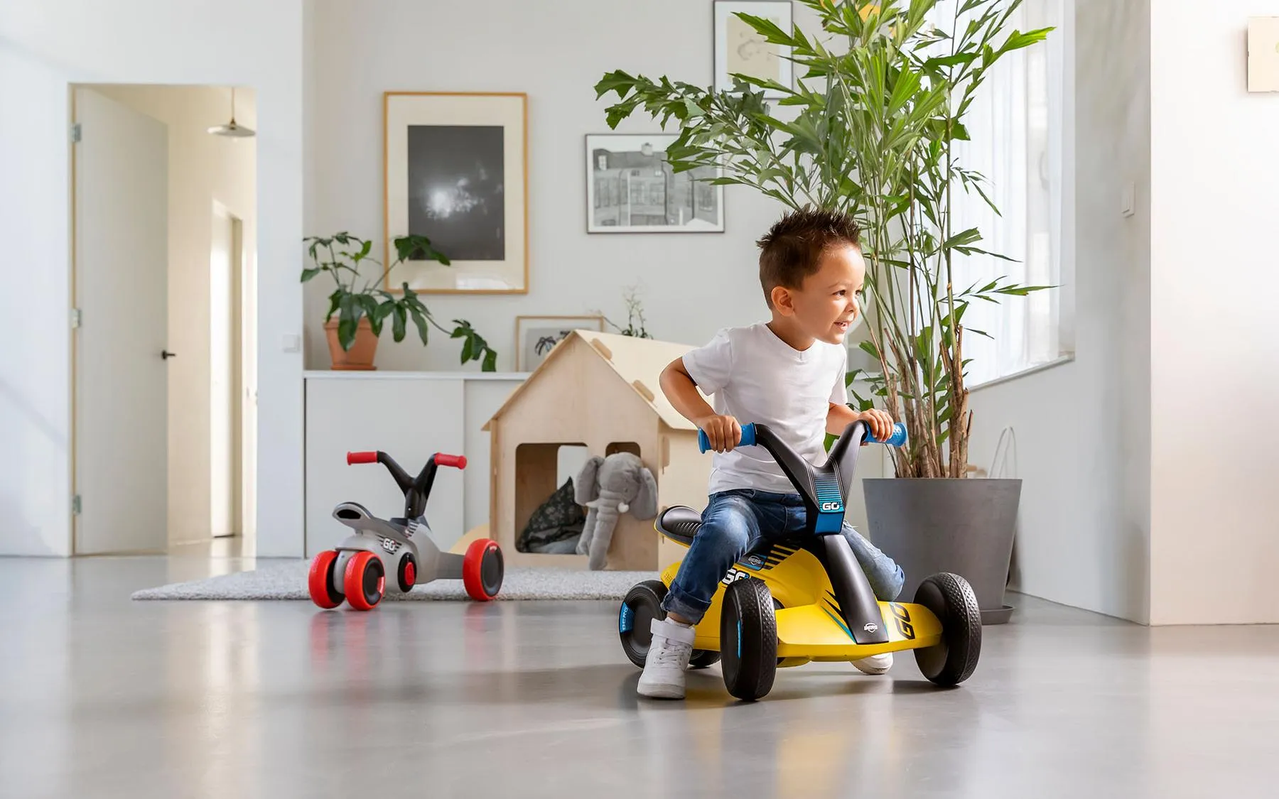 BERG GO² SparX Yellow Go kart