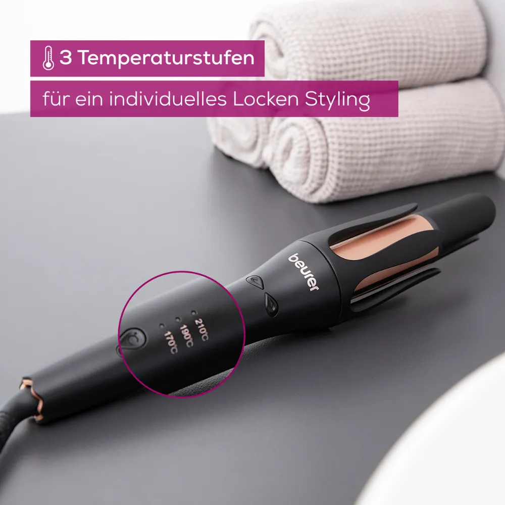 Beurer HT 75 Automatischer Lockenstab | Packung (1 Stück)