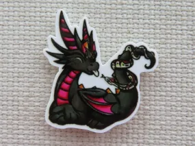 Black Dragon and a Snake Needle Minder, Cover Minder, Magnet