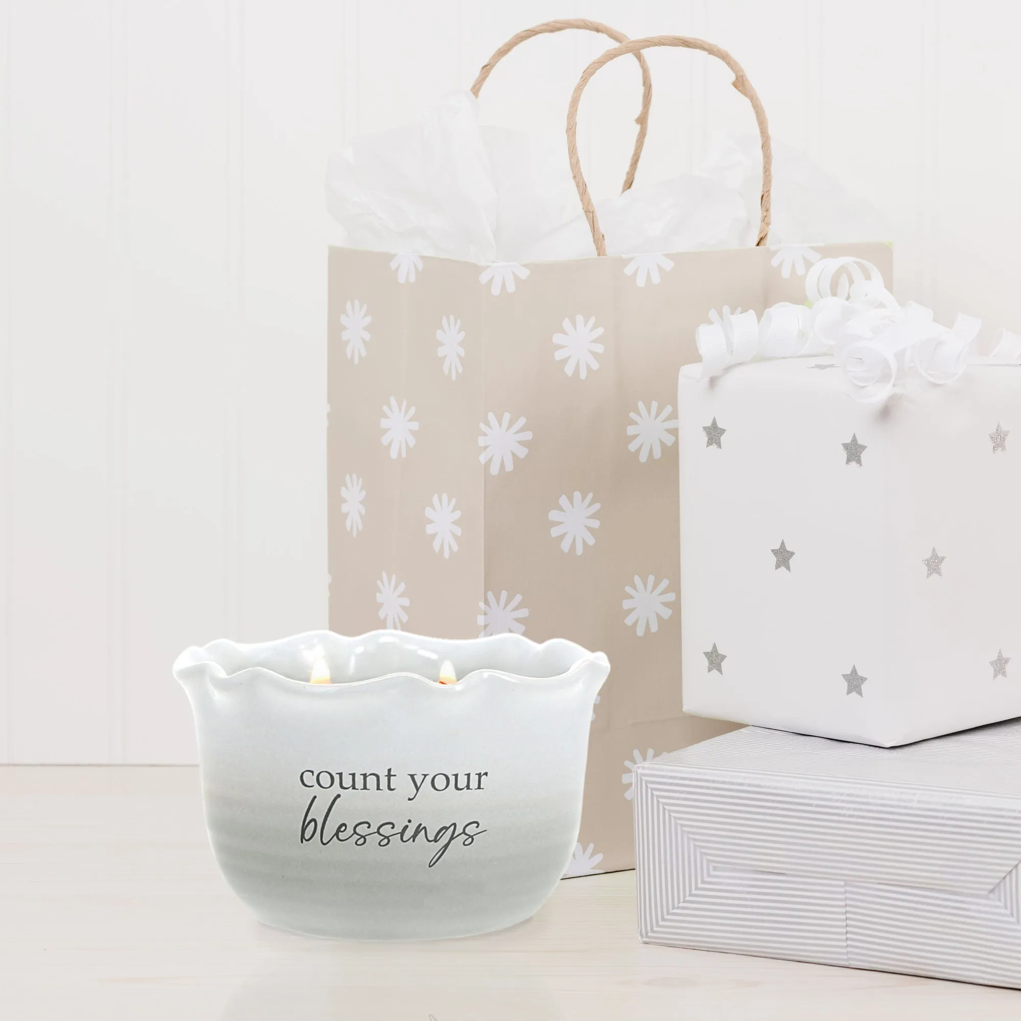 Blessings 11 oz - 100% Soy Wax Reveal Candle Scent: Tranquility