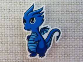 Blue Dragon Needle Minder, Cover Minder, Magnet