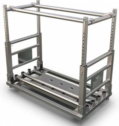 Chauvet Professional CPRACK Compact Lightweight Foldable Aluminum Rack 1000 lbs Load Capacity