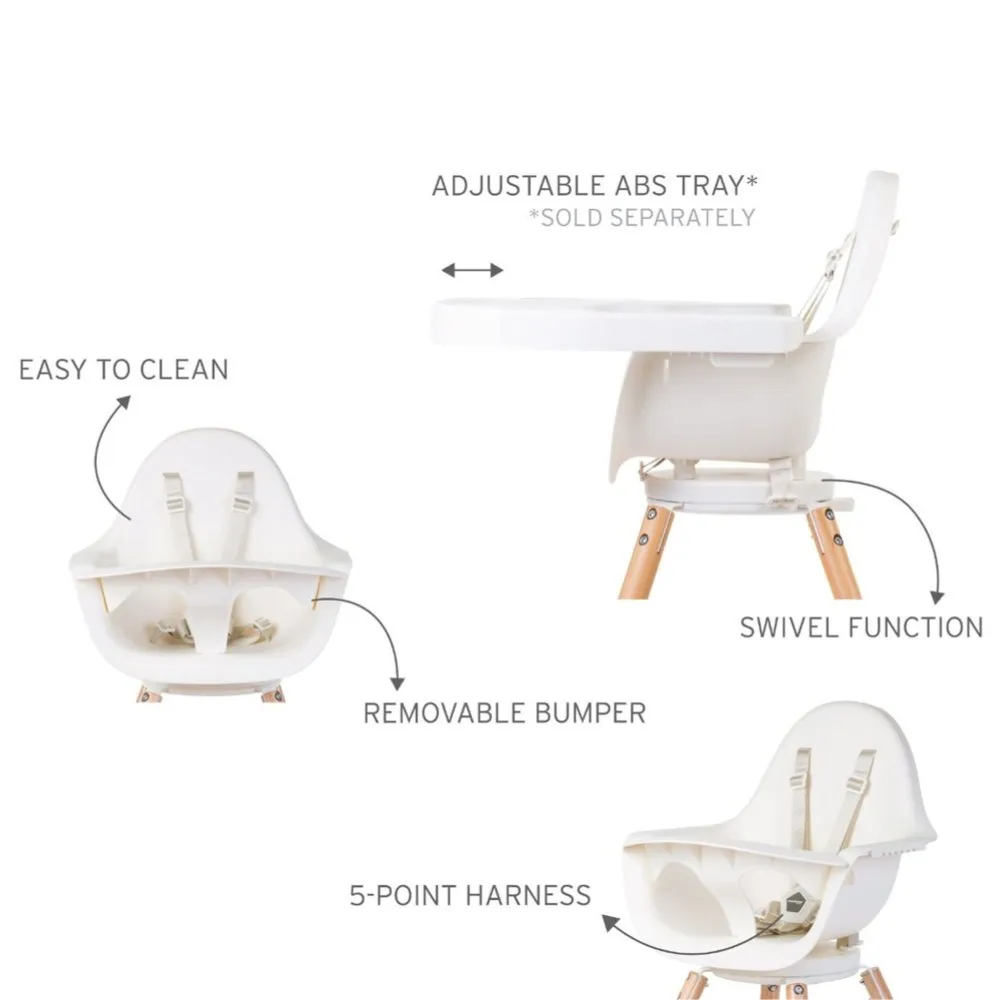 Childhome Evolu One.80° High Chair