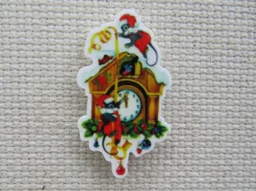 Christmas Cuckoo Clock Needle Minder, Cover Minder, Magnet